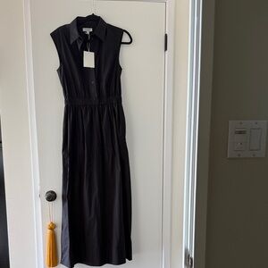 COS Sleeveless Black Maxi Dress